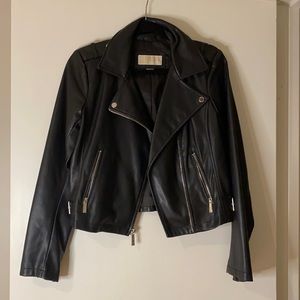 Michael Kors Black Leather Jacket